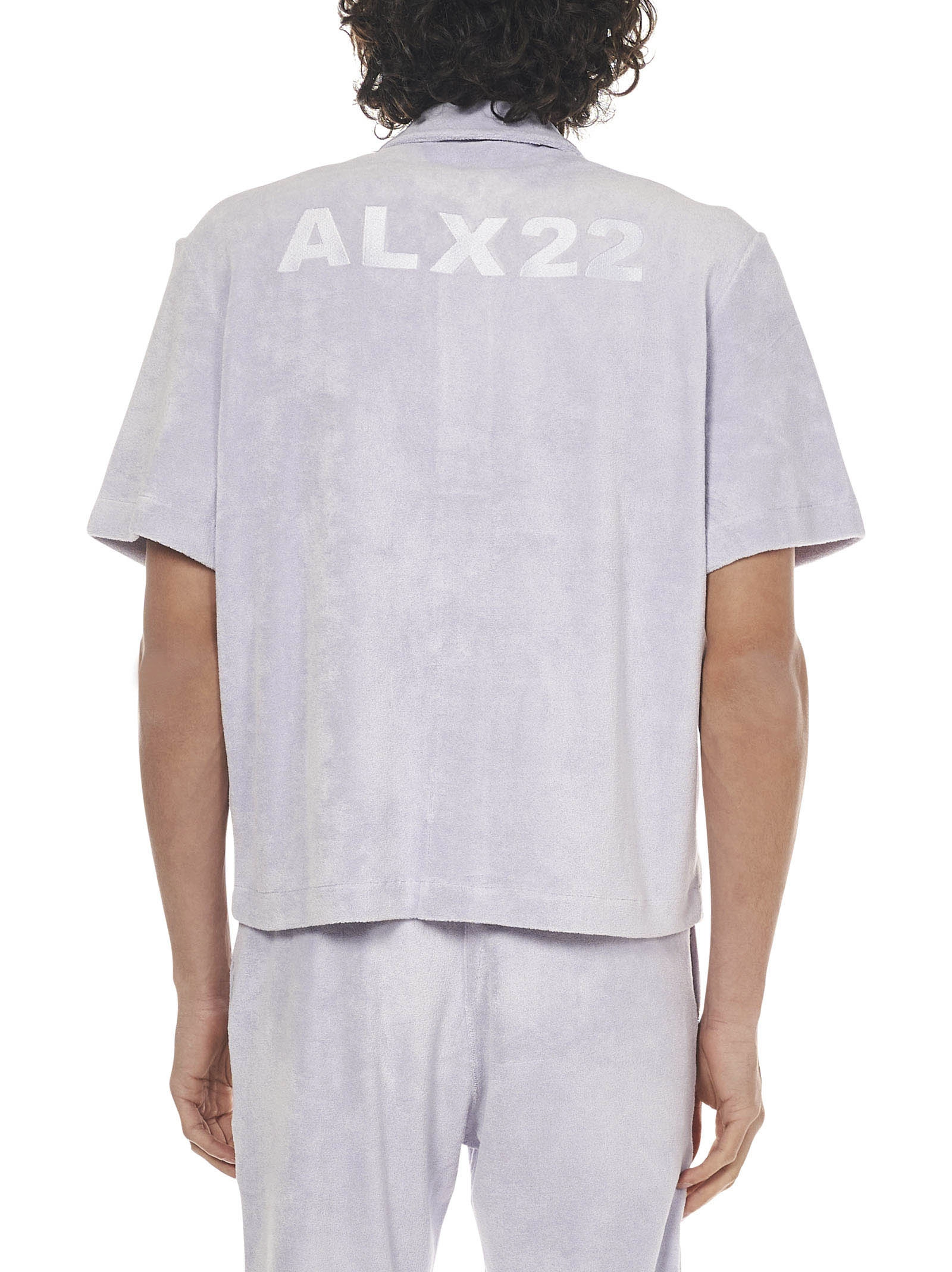 1017 ALYX 9SM Logo Embroidered Toweling Polo Shirt