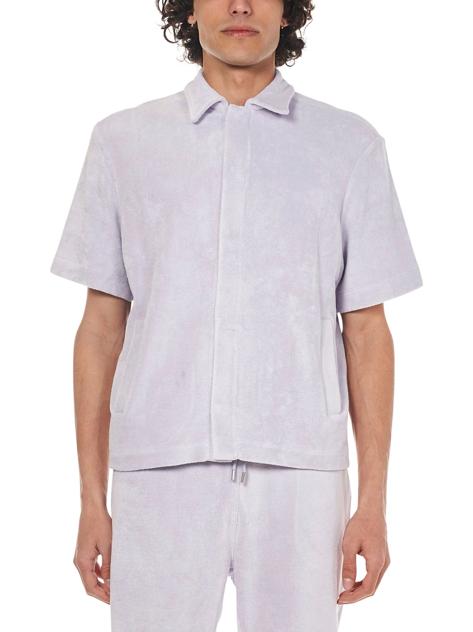 1017 ALYX 9SM Logo Embroidered Toweling Polo Shirt