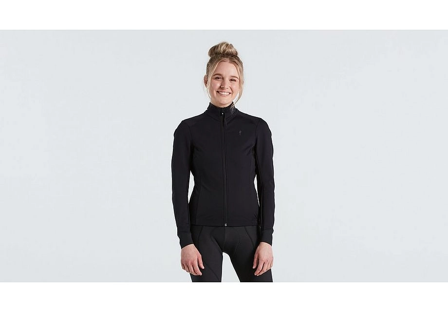 2025 SPECIALIZED SL PRO SOFTSHELL JACKET WOMENS JACKET - SMALL, BLACK