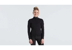 2025 SPECIALIZED SL PRO SOFTSHELL JACKET WOMENS JACKET - SMALL, BLACK