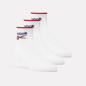 3-Pack Sports Essentials Ankle Socks White