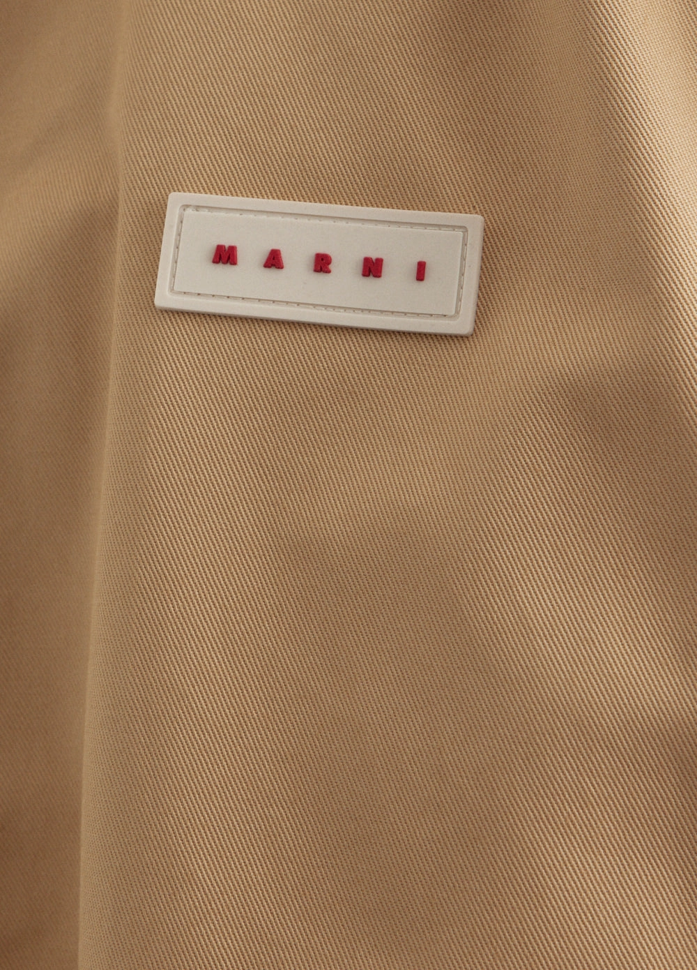 3D Logo Gabardine Bomber Jacket