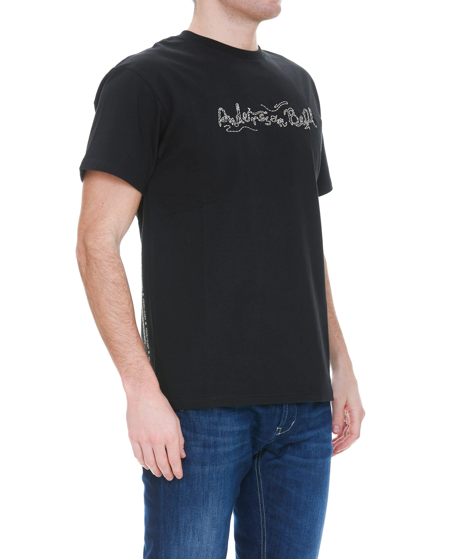 Andersson Bell Logo Embroidered Crewneck T-Shirt