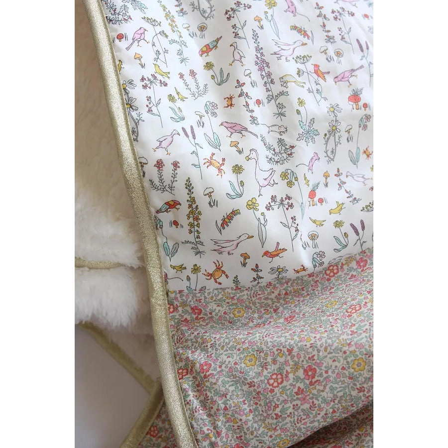 Barnabe aime le café Bath Towel Céleste 79 x 79 cm