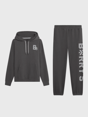 BARRY'S UNISEX CHARCOAL SWEAT SET