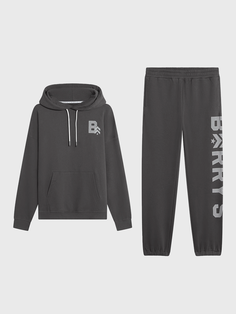 BARRY'S UNISEX CHARCOAL SWEAT SET