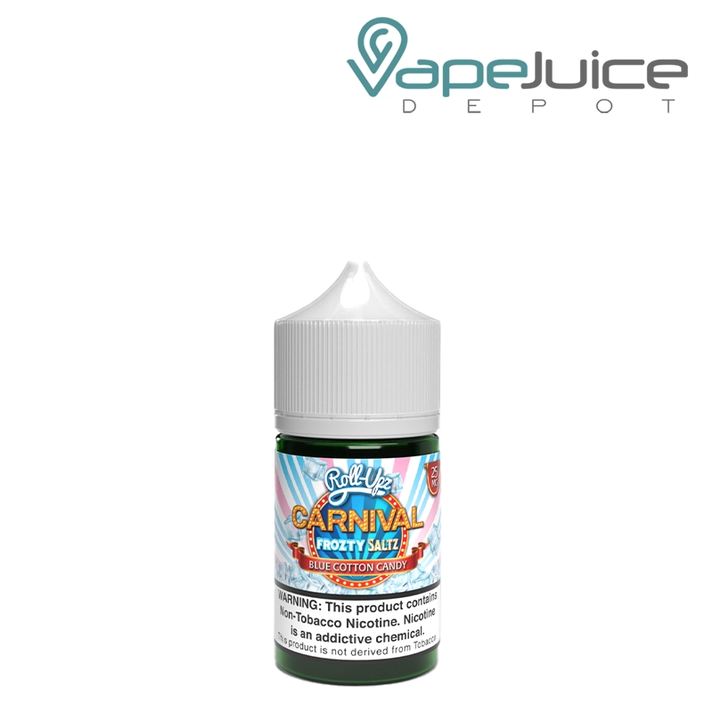 Blue Cotton Candy Frozty Carnival Roll Upz Salt 30ml