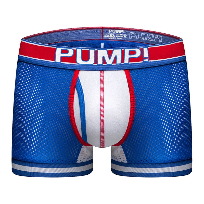 Boxer briefs men's cotton PUMP underwear short underpants