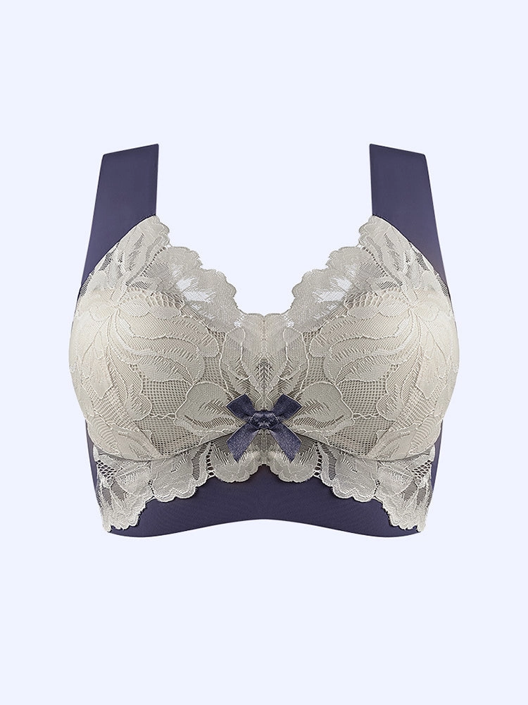 Breathable Lace Soft Beauty Back Wire-free Bra