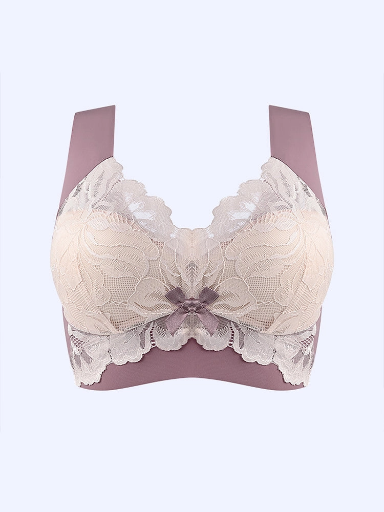 Breathable Lace Soft Beauty Back Wire-free Bra