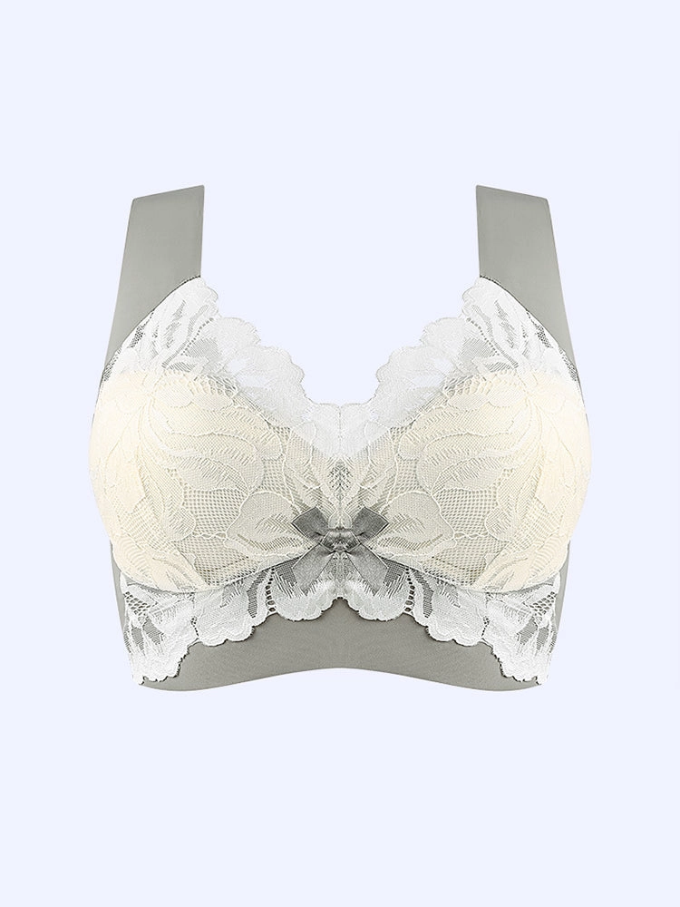 Breathable Lace Soft Beauty Back Wire-free Bra