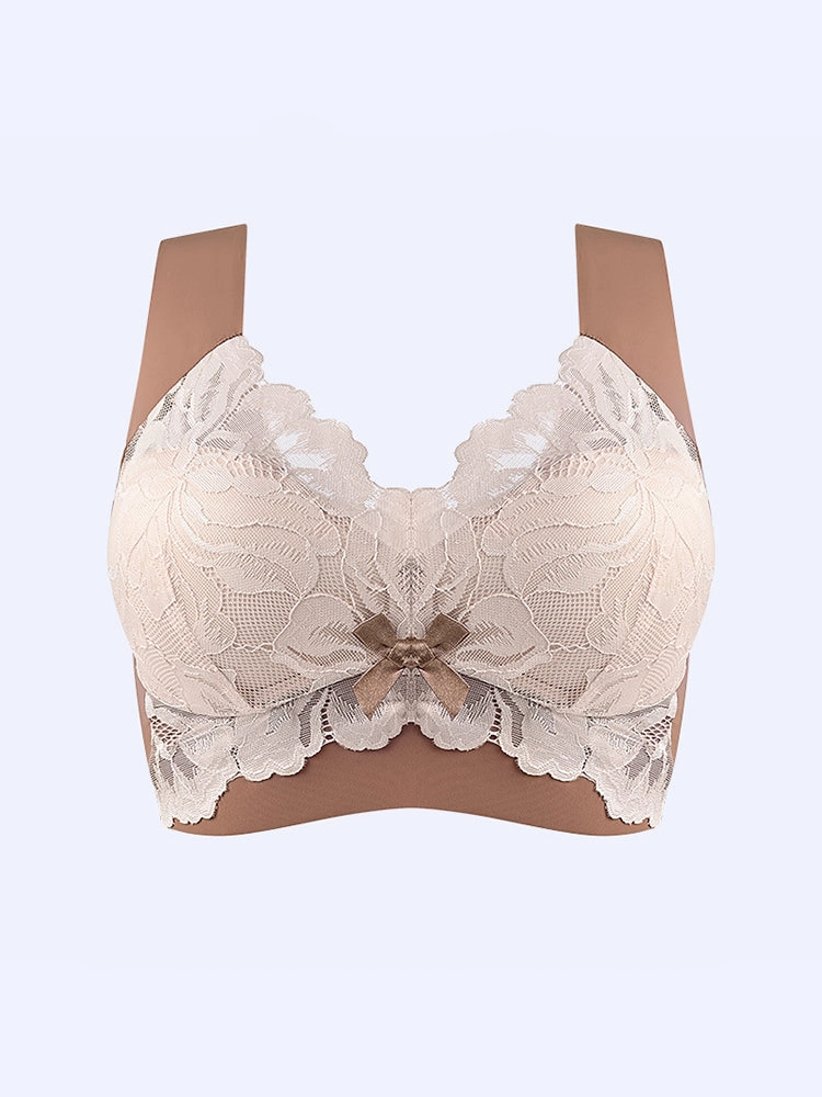 Breathable Lace Soft Beauty Back Wire-free Bra