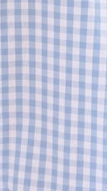 Brydie Halter Maxi Dress - Gingham Light Blue
