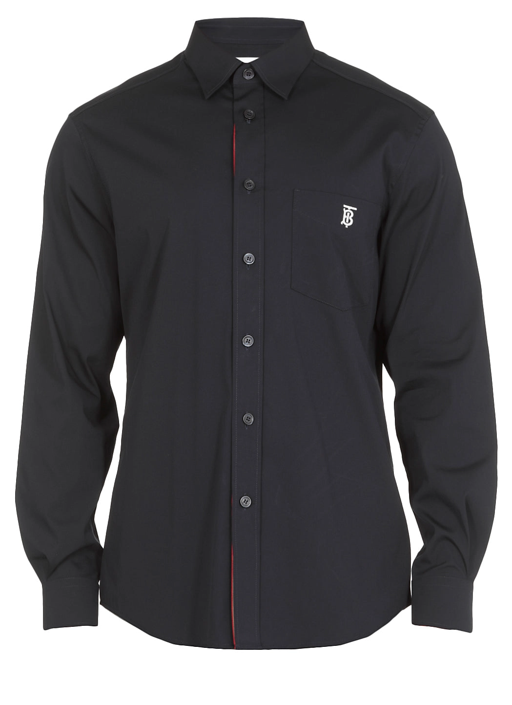 Burberry Logo Embroidered Shirt