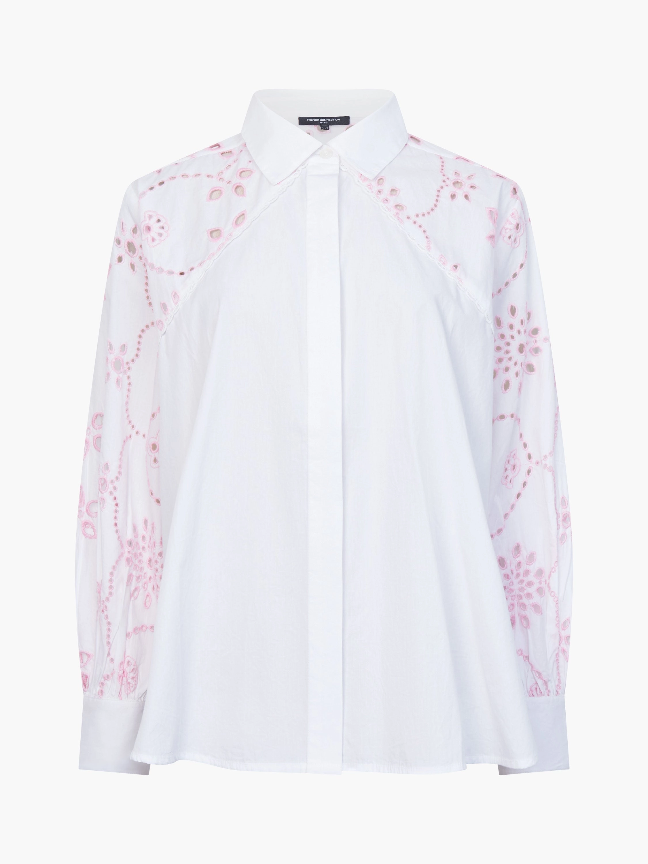 Cambria Cotton Embroidered Long Sleeve Shirt