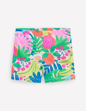 Cartwheel Shorts-Multi Tropical Fruit