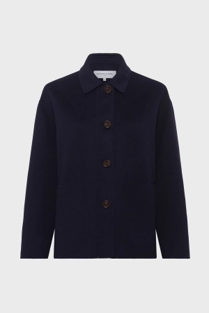 Coat Baptiste Dbm21b006 Navy