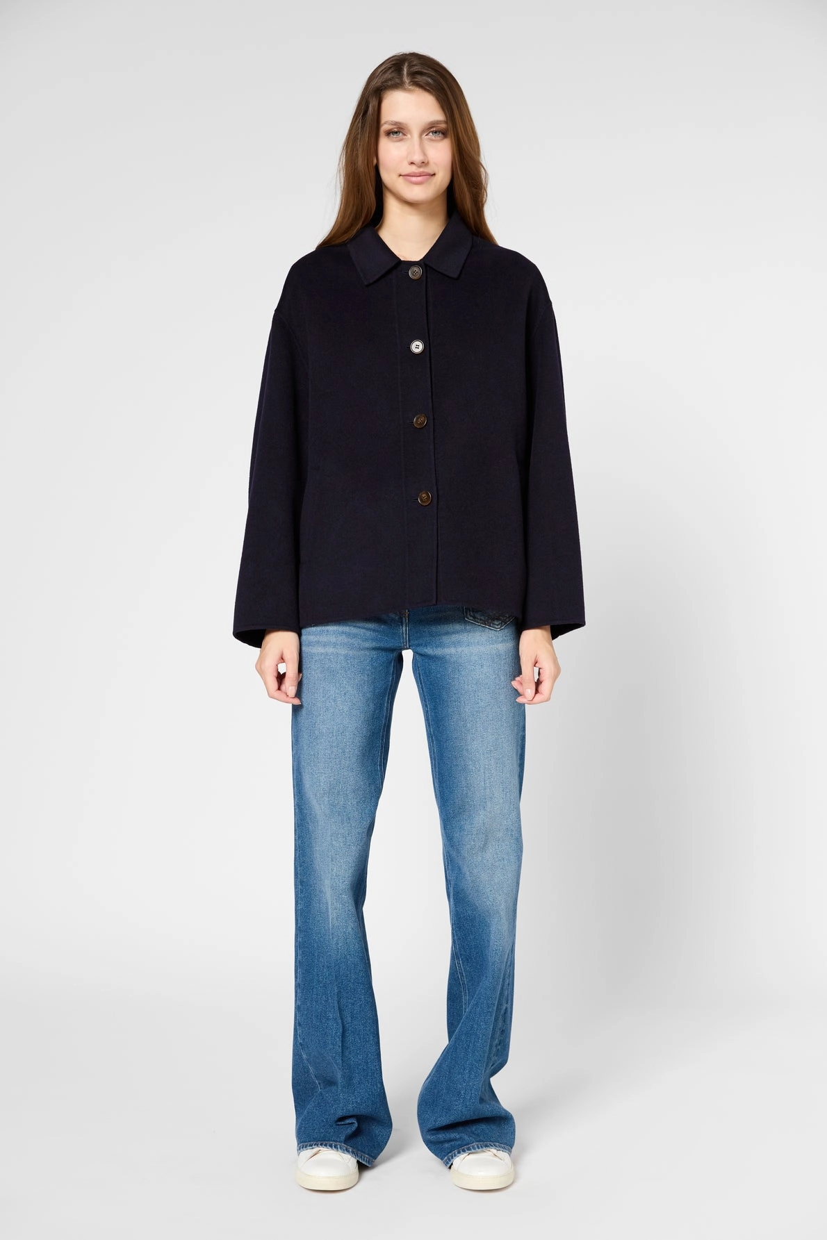 Coat Baptiste Dbm21b006 Navy