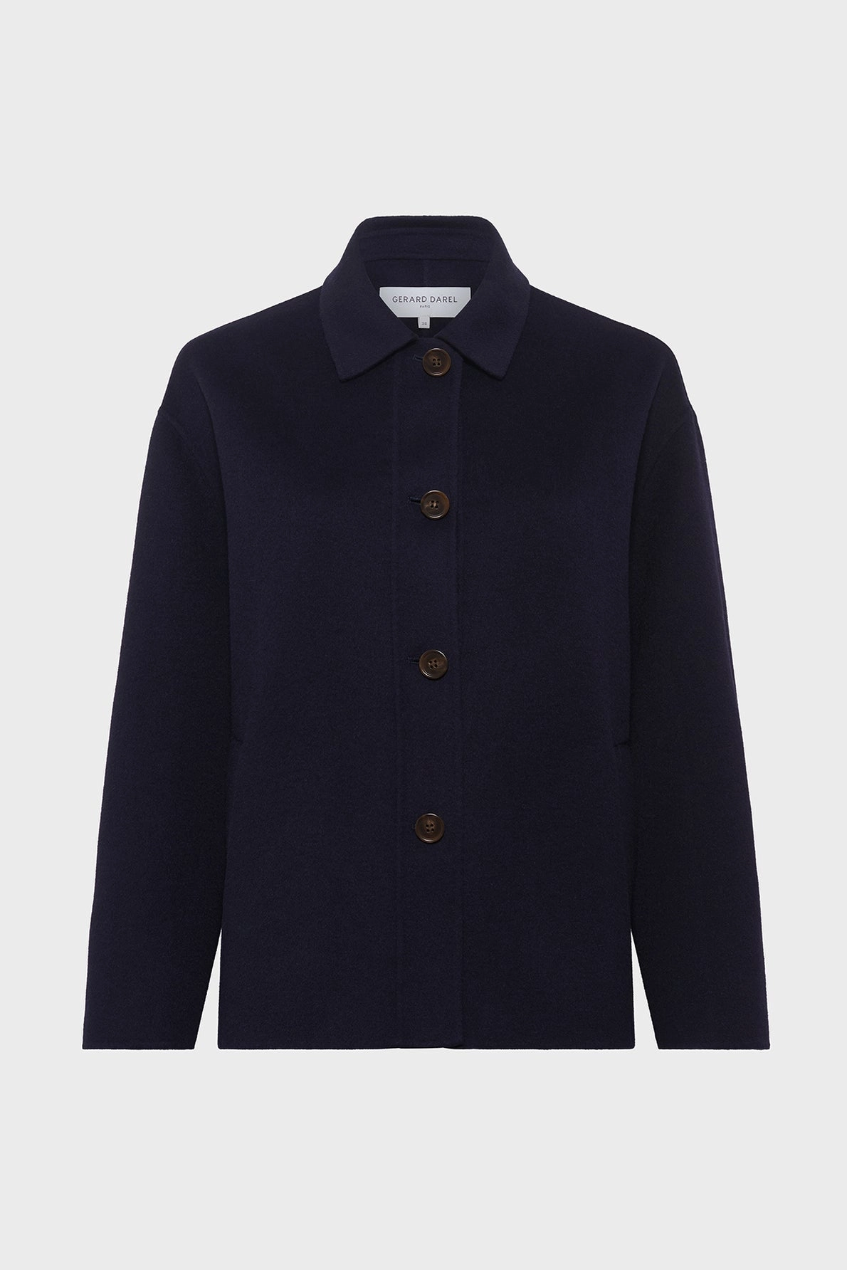 Coat Baptiste Dbm21b006 Navy