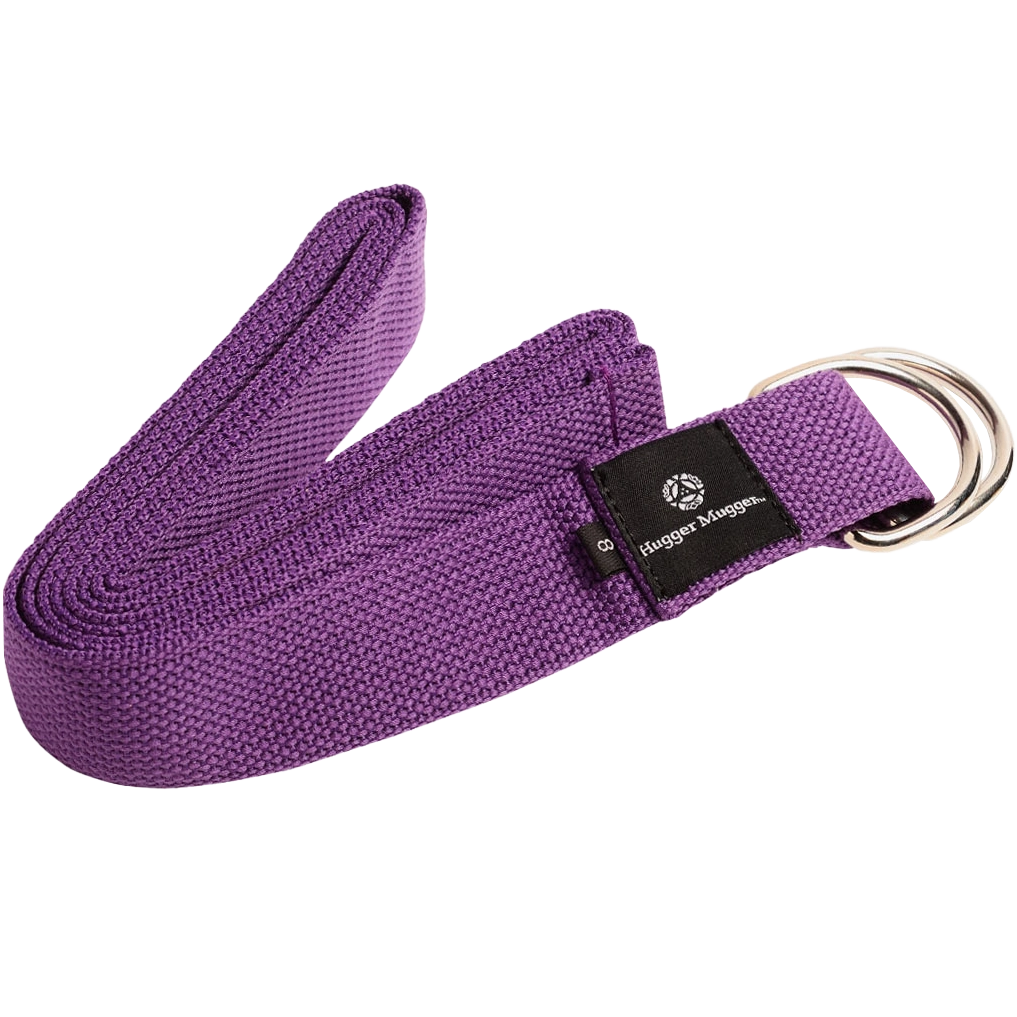 Cotton D-Ring 10ft Yoga Strap