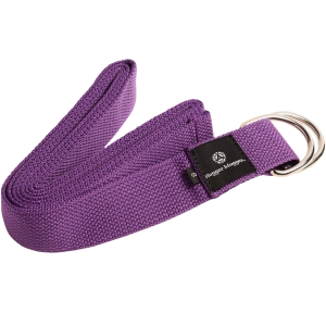 Cotton D-Ring 10ft Yoga Strap