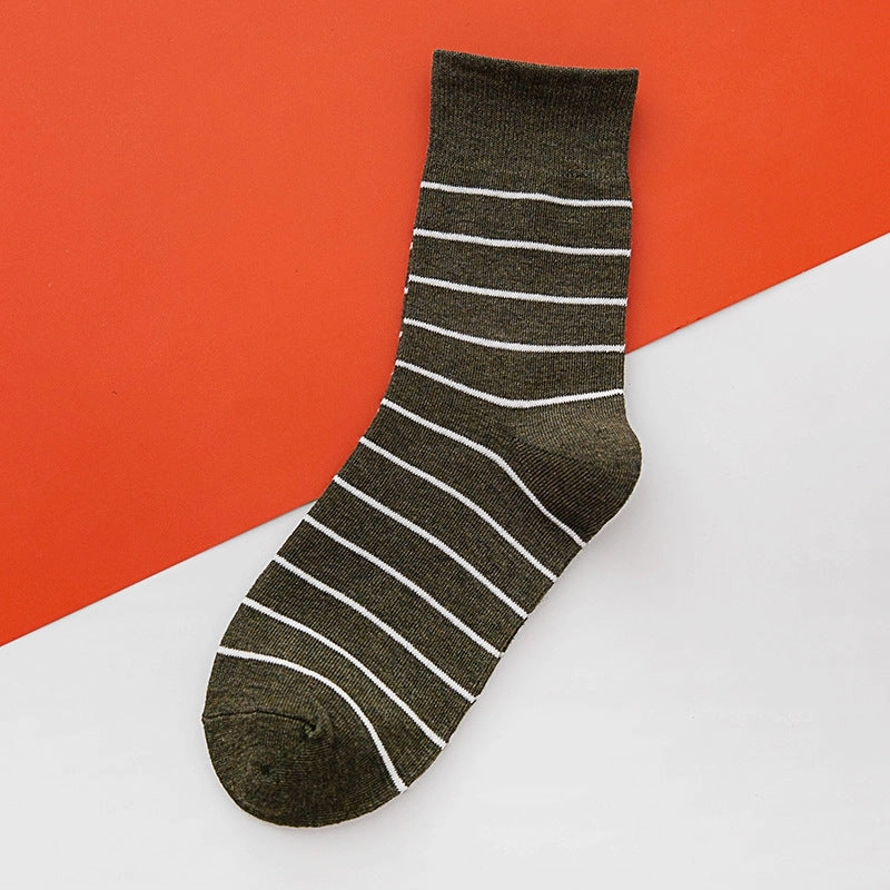 Cotton Socks 10 pairs - C4B 04 Middle Tube Style