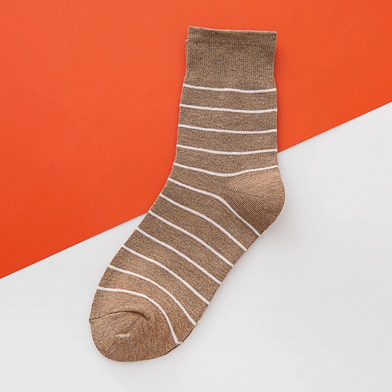 Cotton Socks 10 pairs - C4B 04 Middle Tube Style