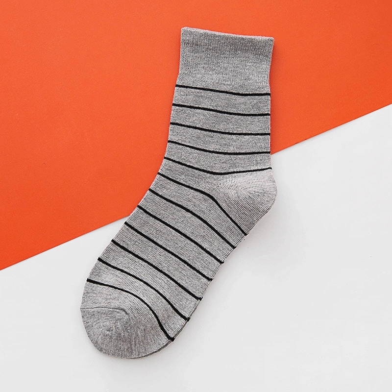 Cotton Socks 10 pairs - C4B 04 Middle Tube Style
