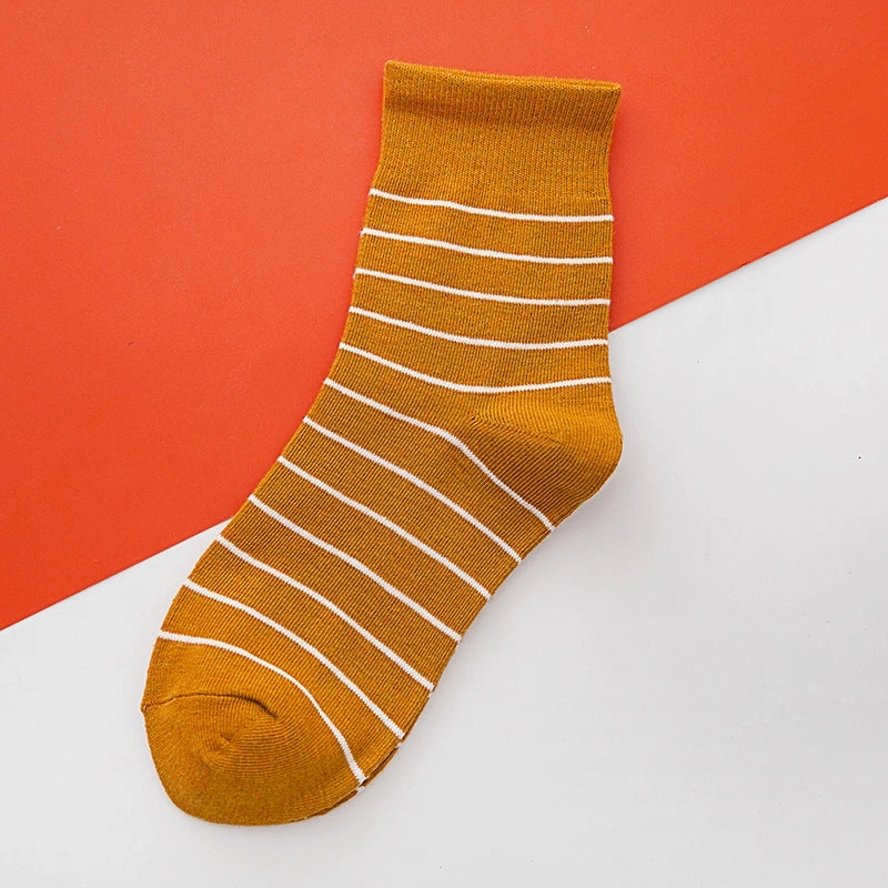 Cotton Socks 10 pairs - C4B 04 Middle Tube Style
