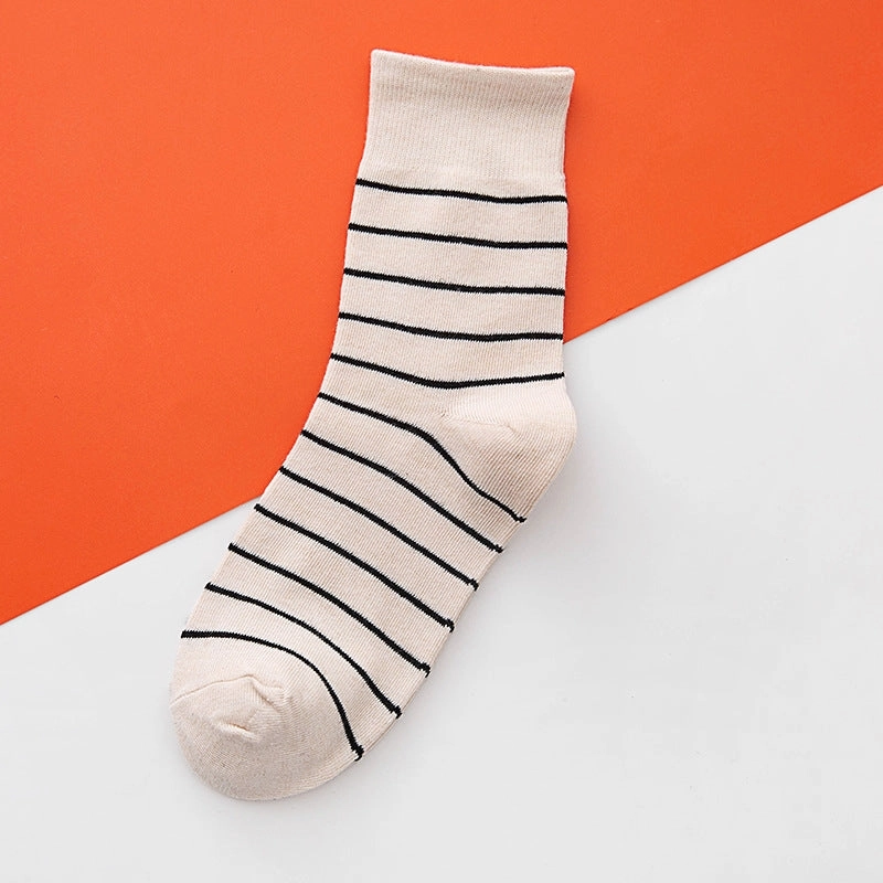 Cotton Socks 10 pairs - C4B 04 Middle Tube Style