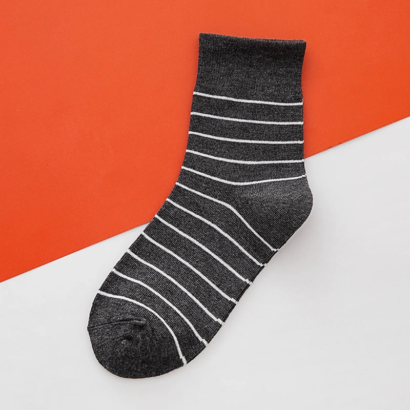 Cotton Socks 10 pairs - C4B 04 Middle Tube Style
