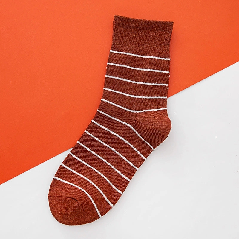 Cotton Socks 10 pairs - C4B 04 Middle Tube Style