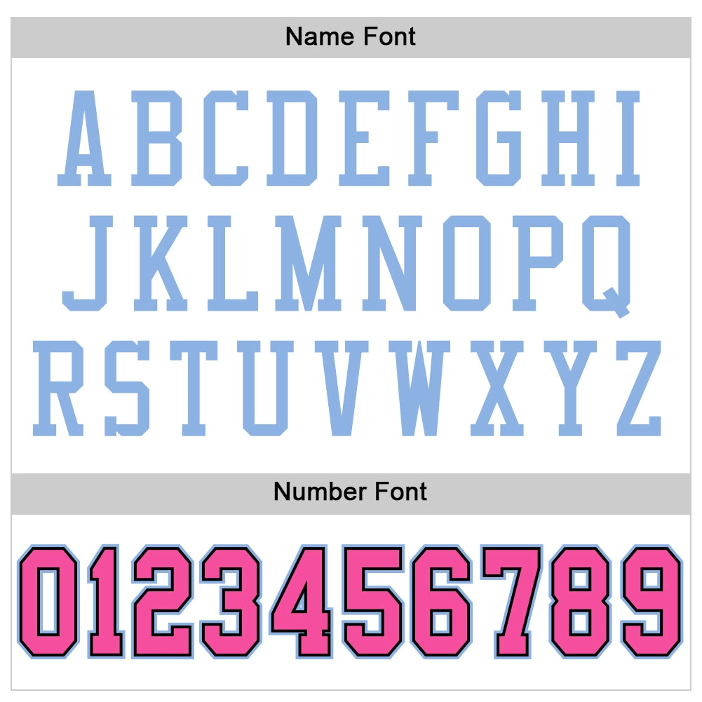 Custom White Pink Black-Light Blue Mesh Authentic Football Jersey