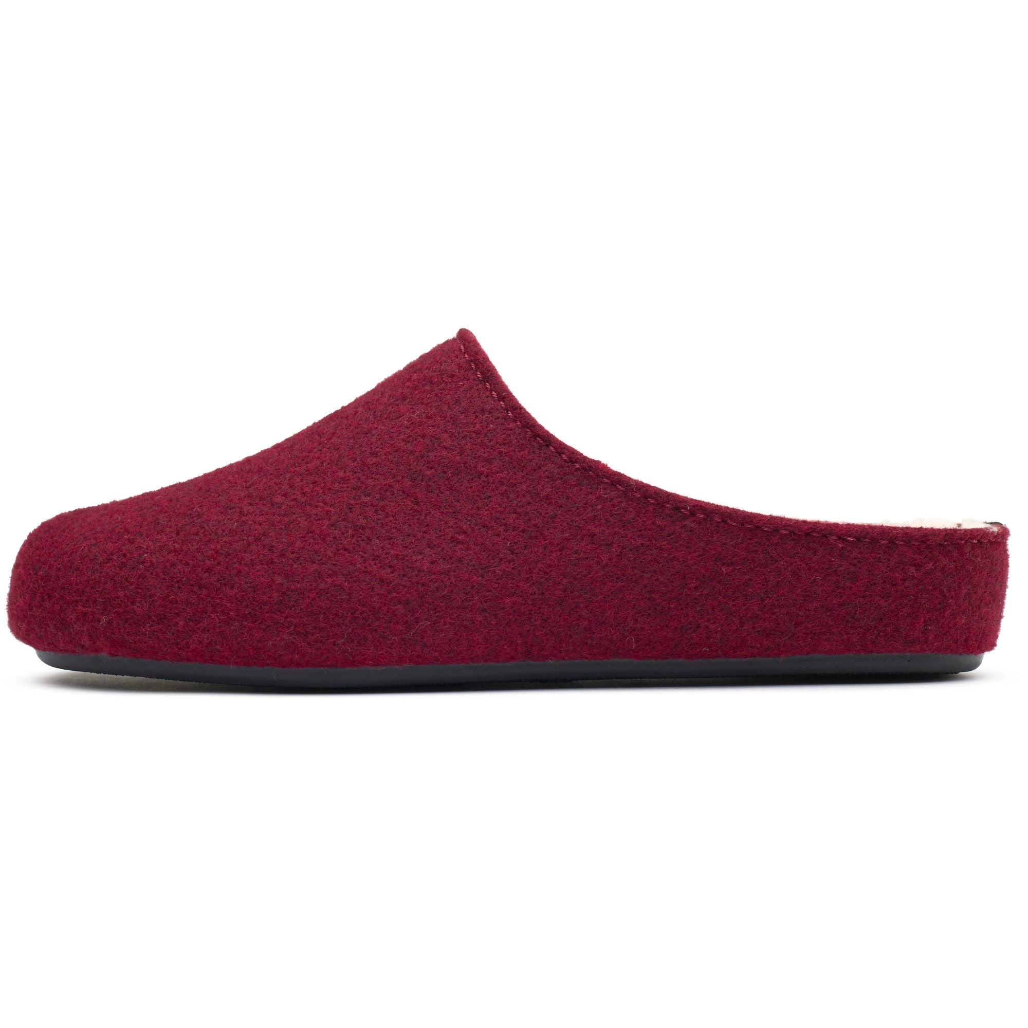 Date Women's Vegan Mule Slippers | Burgundy