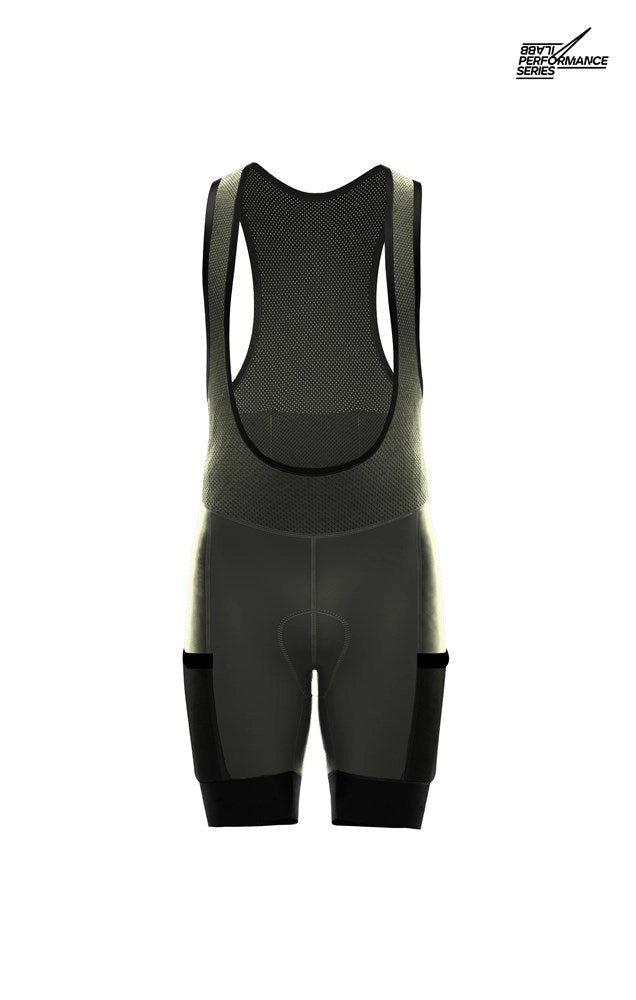 Detour Cargo Bib Short - Army Green - Women's