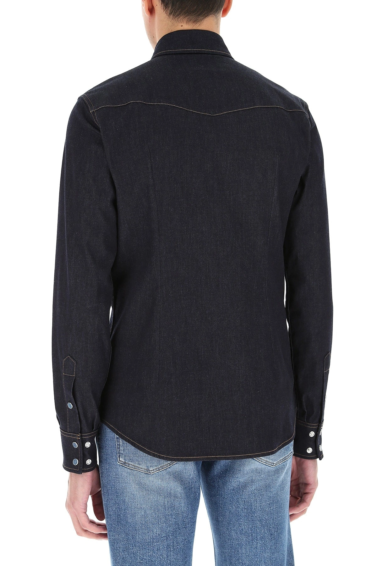 Dolce & Gabbana Buttoned Denim Shirt
