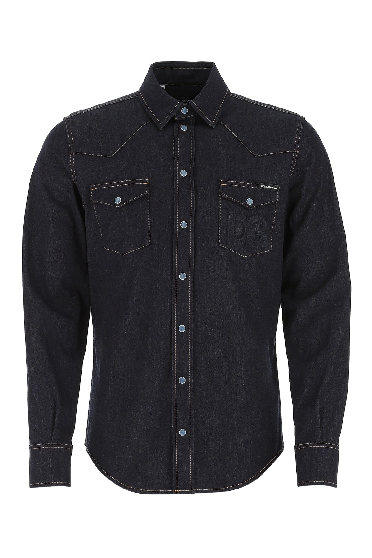 Dolce & Gabbana Buttoned Denim Shirt