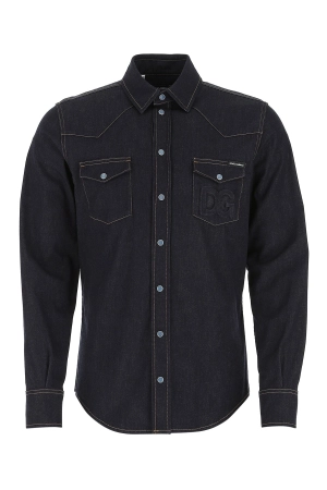 Dolce & Gabbana Buttoned Denim Shirt