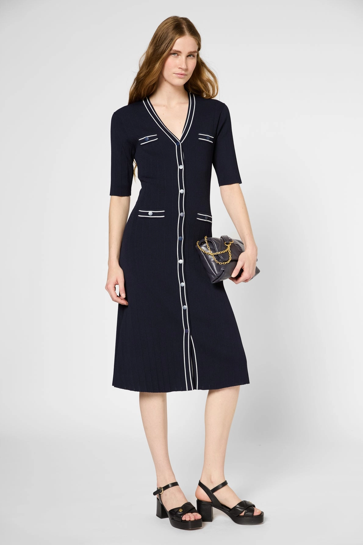 Dress Pita Dbra9b228 Navy
