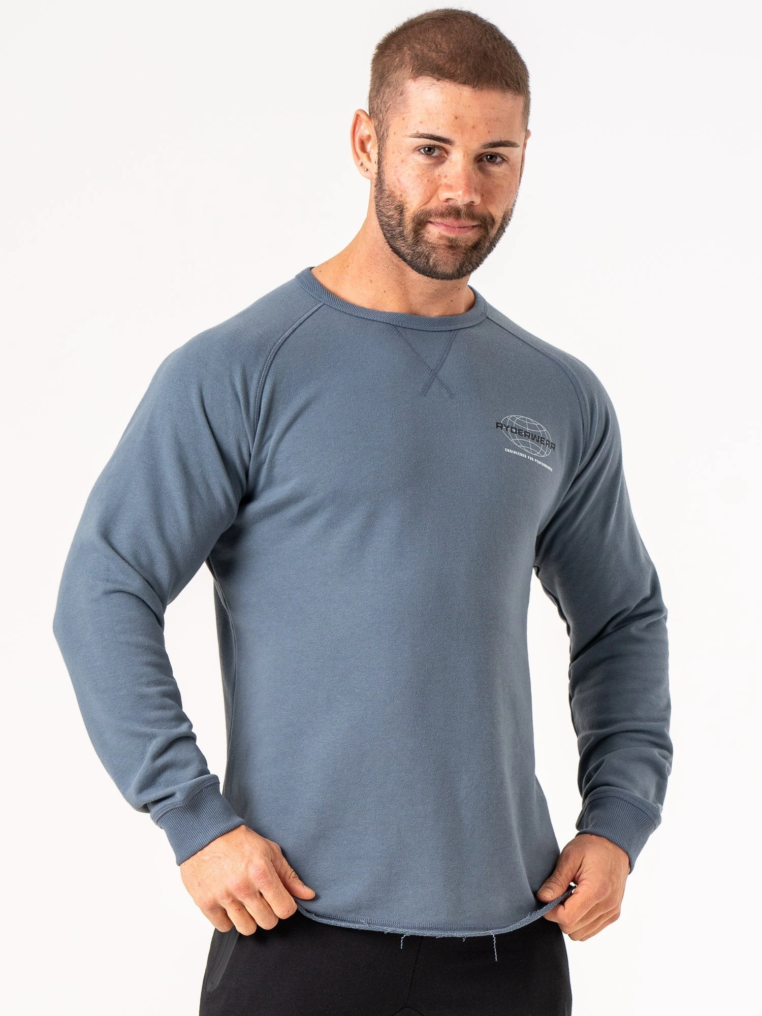 Energy Crew Neck - Petrol