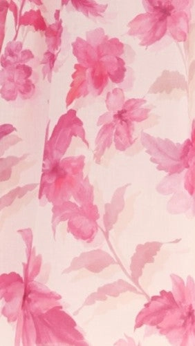 Erin Mini Dress - Pink Floral