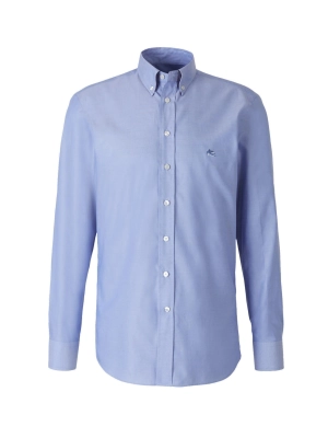 Etro Logo Embroidered Buttoned Shirt