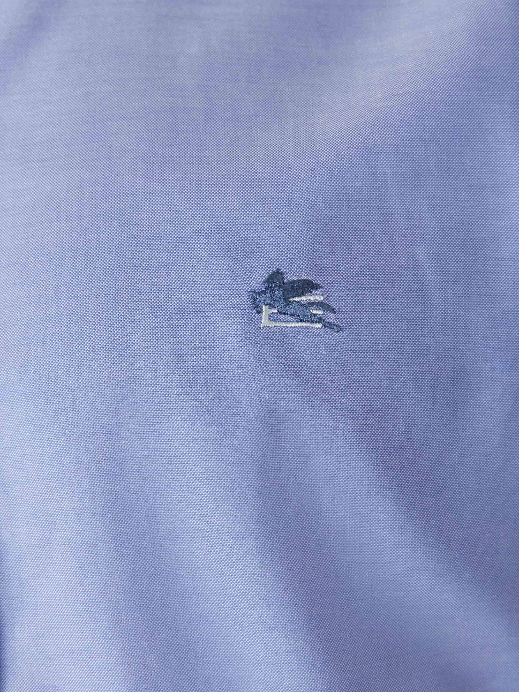 Etro Logo Embroidered Buttoned Shirt