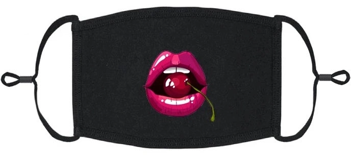 Fabric Protective Face Mask - Cherry Mouth