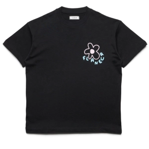 Flaneur Blossom Tee - Black