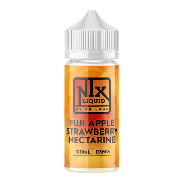 Fuji Apple Strawberry Nectarine NIX Liquid