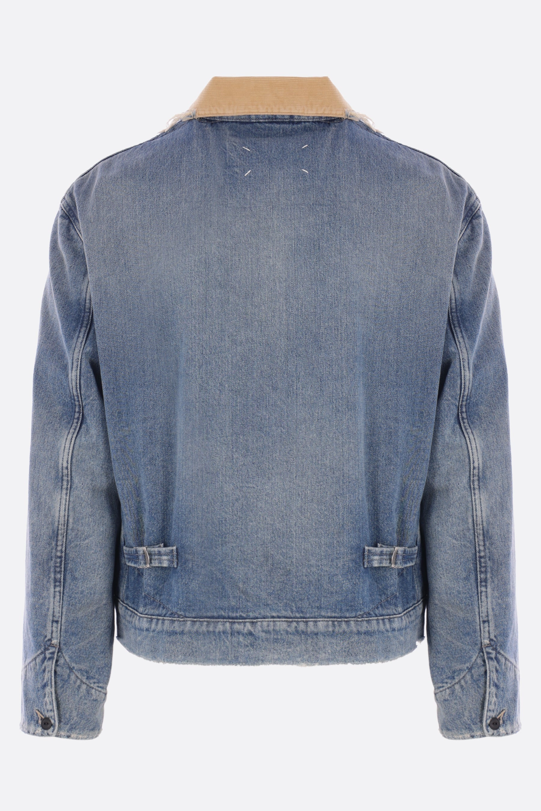 full-zip jacket in denim