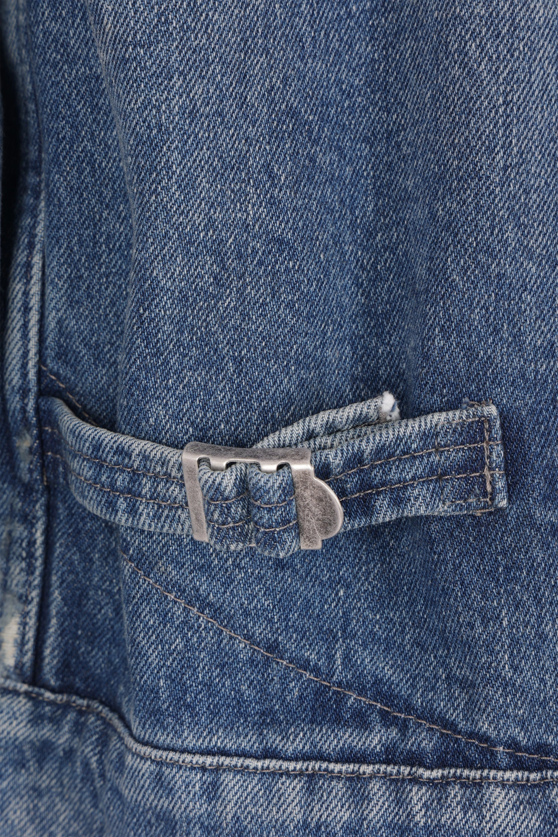 full-zip jacket in denim