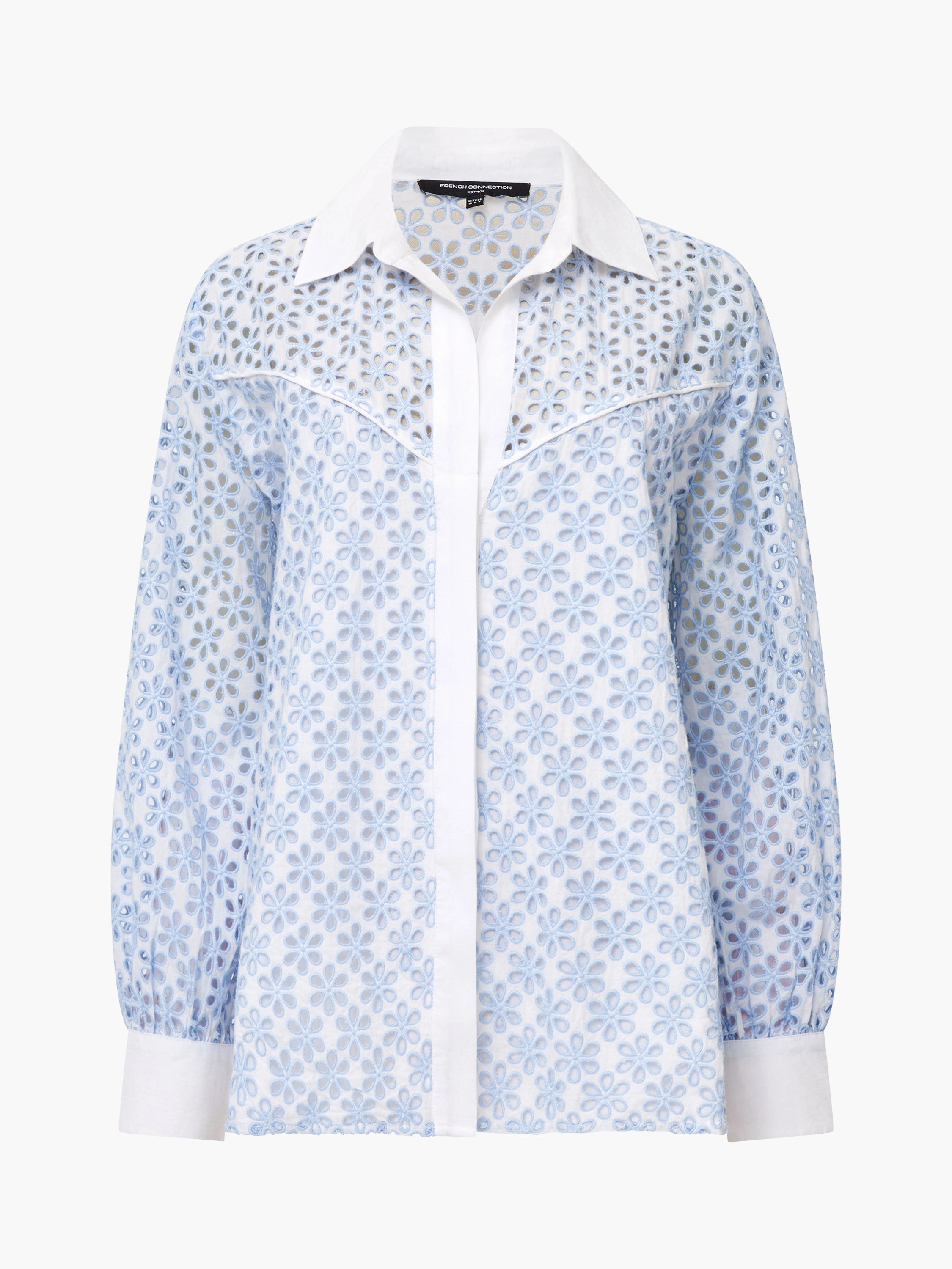 Galina Cotton Embroidered Shirt