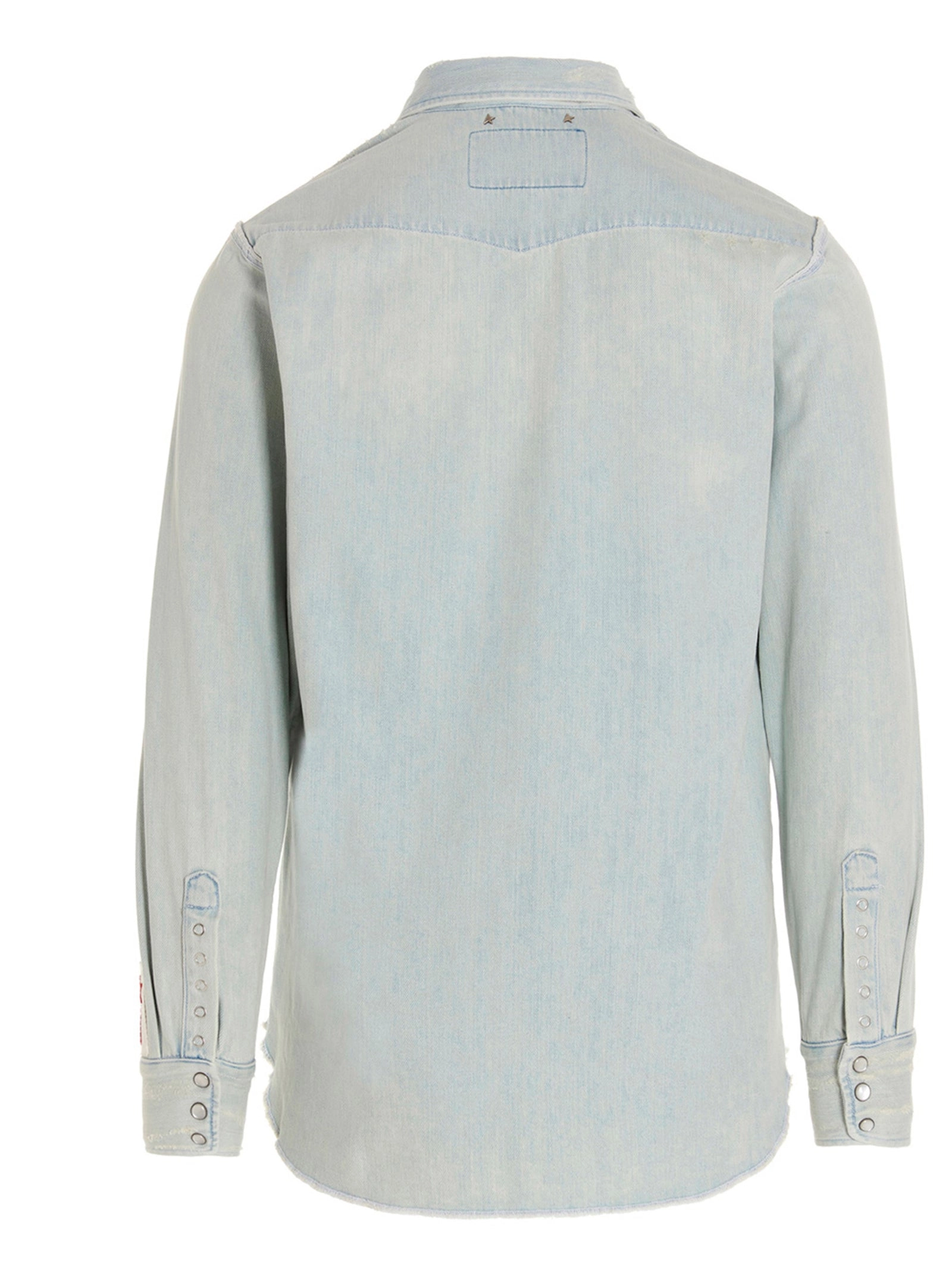 Golden Goose Deluxe Brand Logo Patch Buttoned Shirt